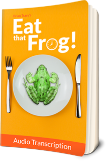 time management tips book with frog on plate cover photo, Eat That Frog by Brian Tracy